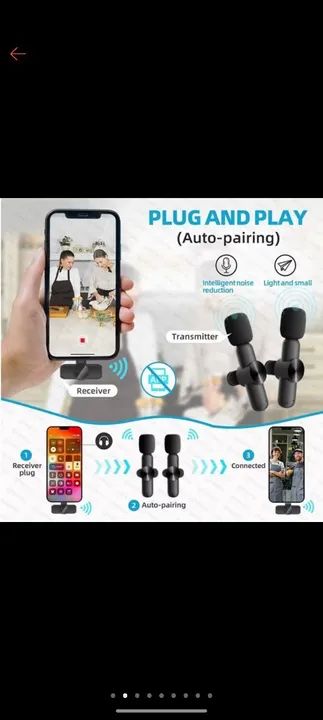 Microfone de Lapela para Iphone - Foto 2