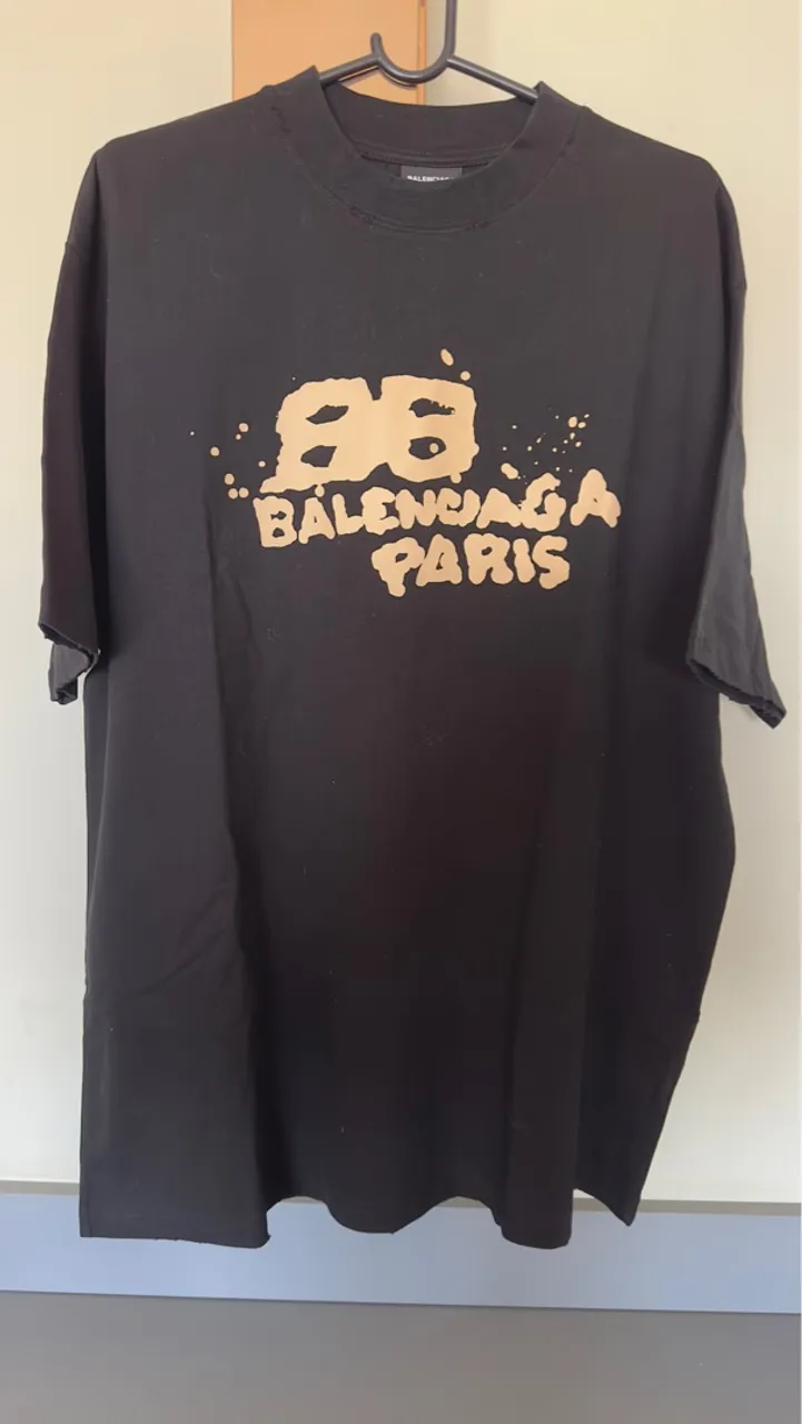 Camiseta Balenciaga Paris Logo 