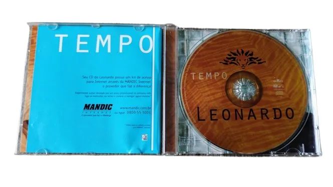 CD Leonardo Tempo BMG 1999 Sertanejo - Foto 3