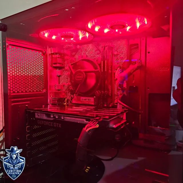 (PC 24) PC Gamer Intel i5-10400F 32GB NVMe GTX1660 Ti 6GB - Foto 3