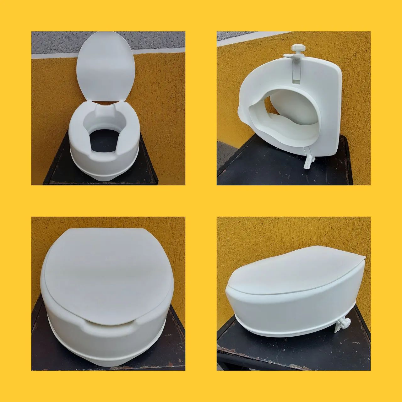 Assento sanitário para vaso com elevação
