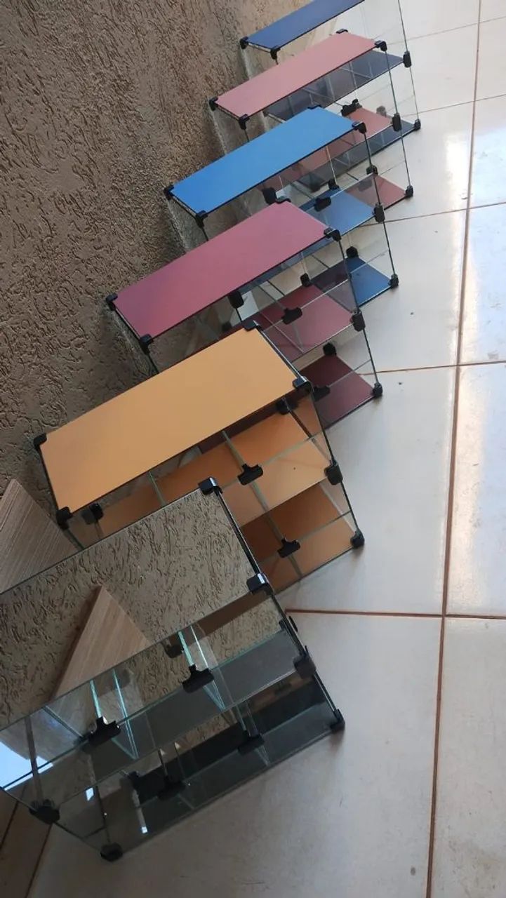 Baleiro de vidro modular  - Foto 2