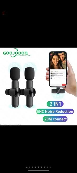 Microfone de Lapela para Iphone