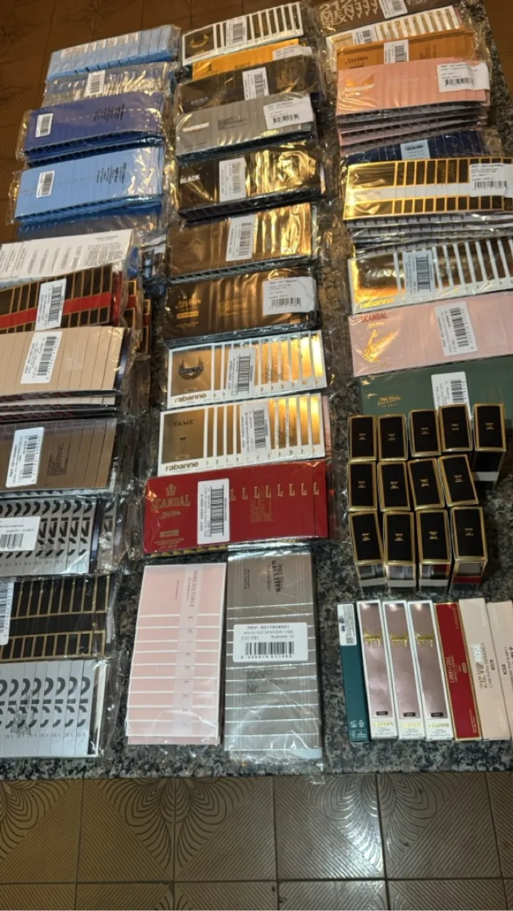 Cartelas de amostras