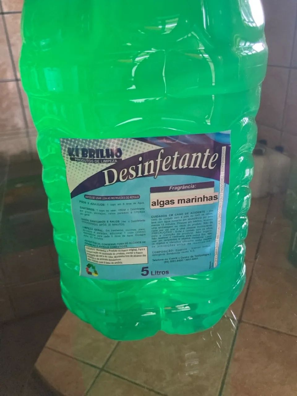 Limpador Instantâneo Multiuso 5 Litros - Foto 2