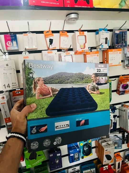 Colchão inflável - de casal NOVO