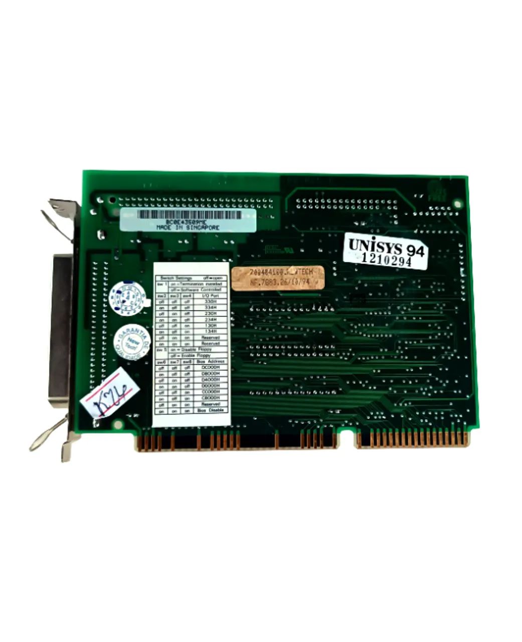 placa controladora scsi i adaptec aha-1542cf-1540cf, isa k26 - Foto 2