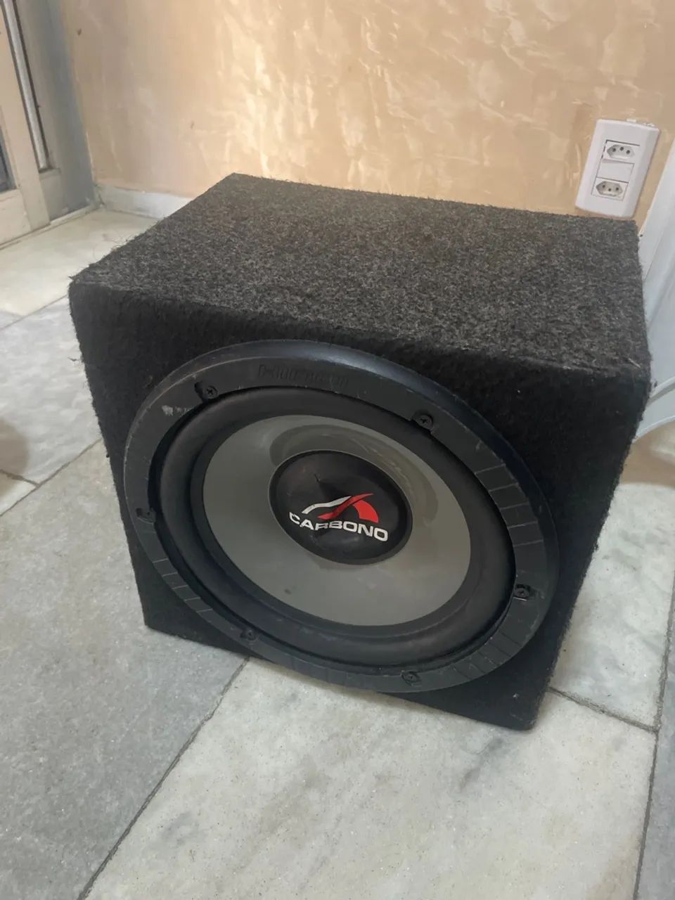 Subwoofer automotivo + módulo 