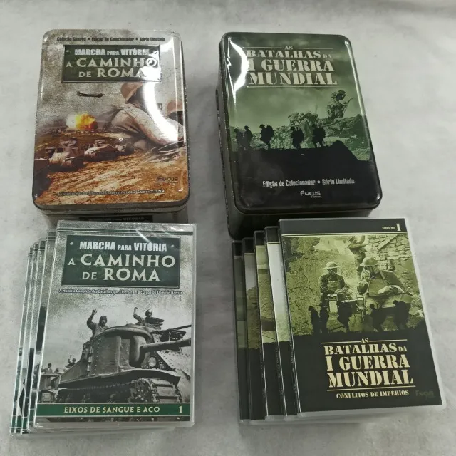 Coleção de DVDs Guerras Mundiais