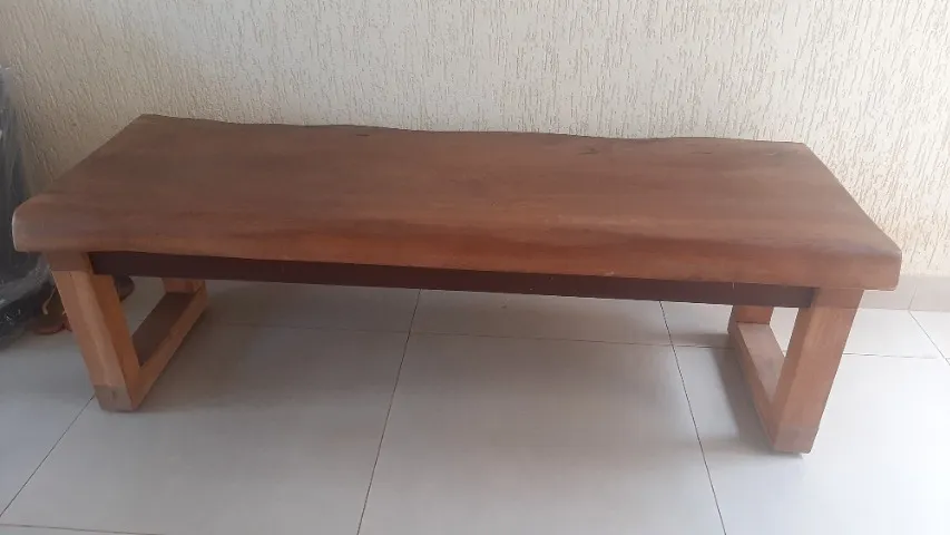 Banco 3 lugares madeira maciça
