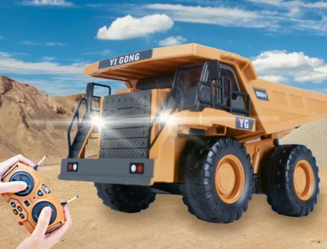 Caminhão de Obra de Controle Remoto 2.4ghz - Foto 4