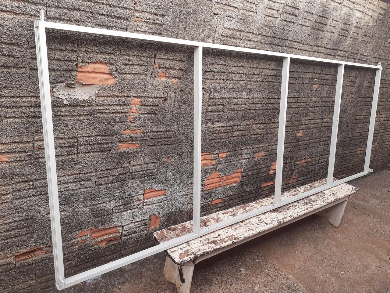 Estrutura de ferro para Exposição