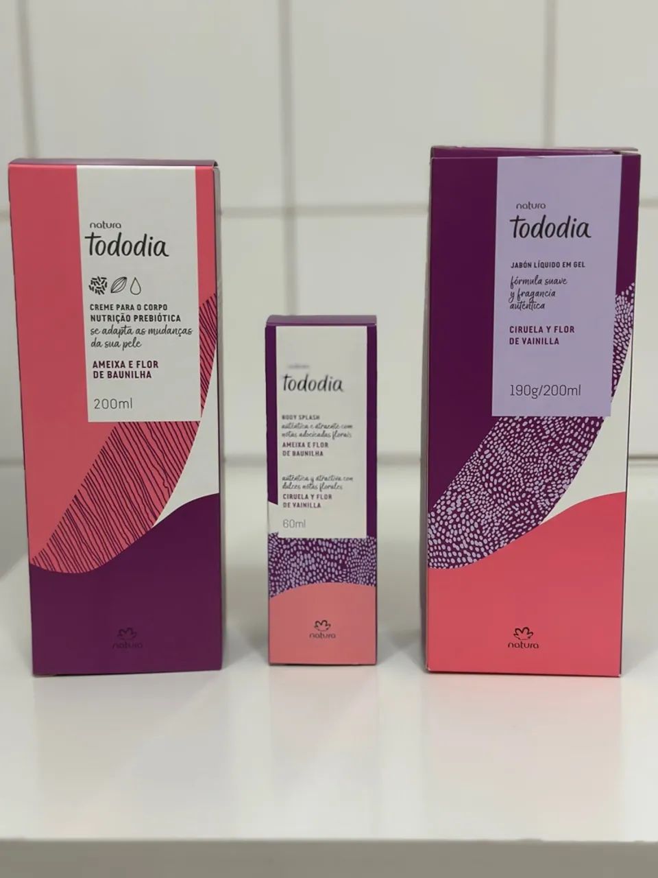 Kit Natura Tododia Ameixa e Flor de Baunilha - Foto 4