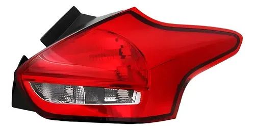 Par Lanterna Traseira Ford Focus Hatch 2016 A 2019 Com Led - Foto 3
