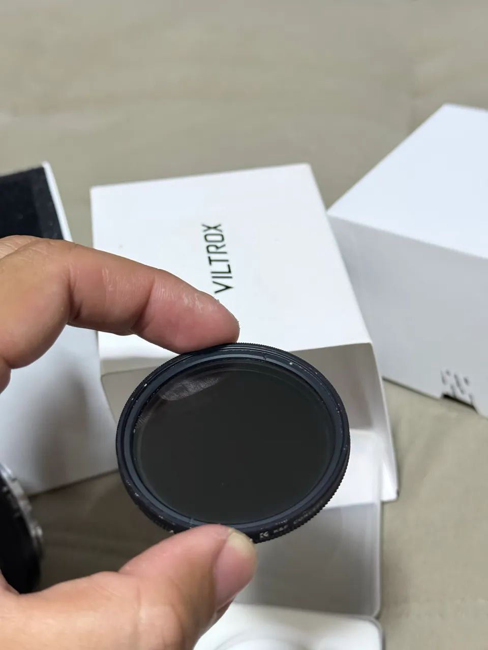 Viltrox 23 mm + filtro ND variável  keF 64520773394562123