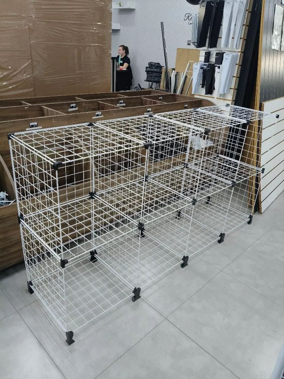Balcão aramado nichos 40x40