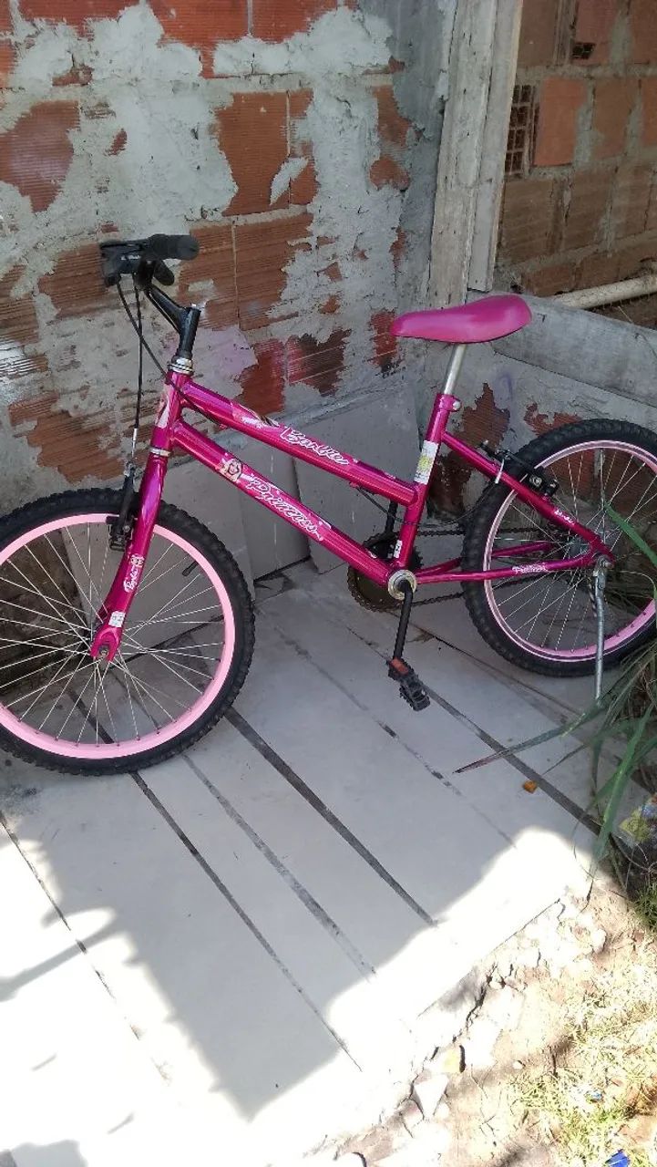 Bicicleta Infantil Barbie - Foto 2
