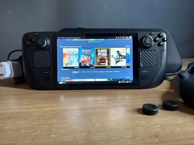 Steam Deck LCD 256 GB , 100% de bateria a saúde - Consoles de