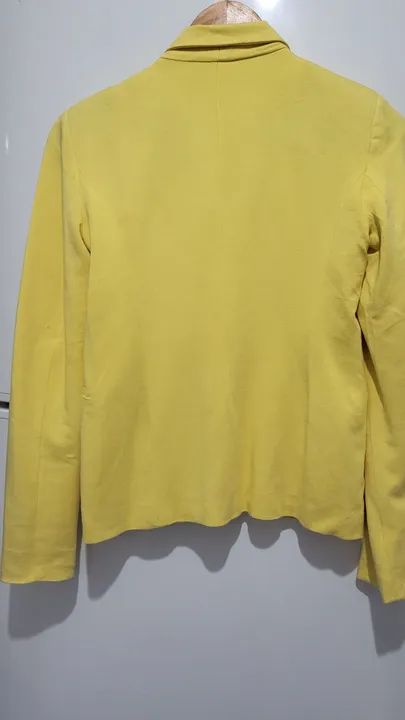 Blazer Amarelo Feminino - Foto 4