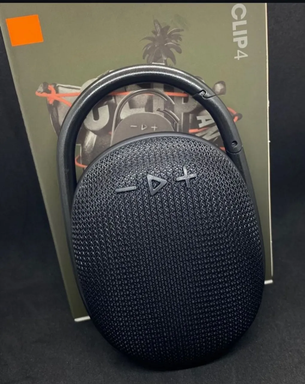 Caixa de Som Bluetooth Clip 4 - Novo