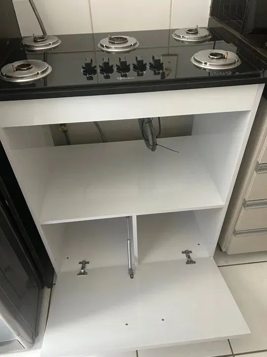 Balcão compacto para Cooktop 4 ou 5 bocas peça nova pronta entrega  - Foto 2