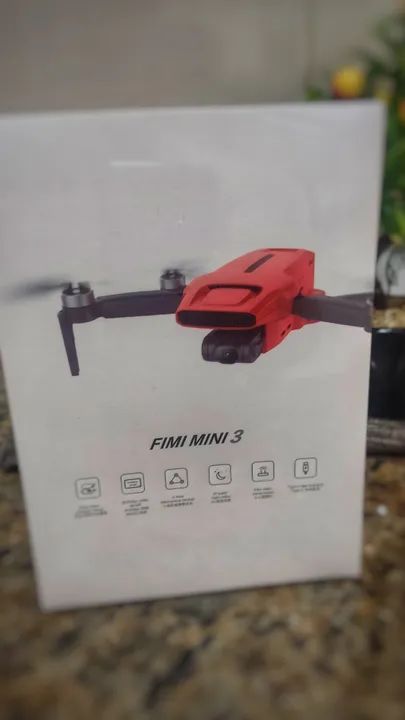 Drone Xiaomi Fimi Mini 3 4k 60fps Fimi Mini 3 Laçamento Cor Laranja