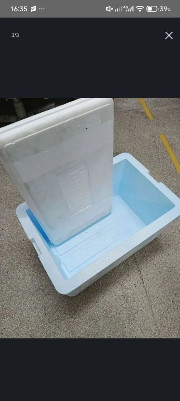 Caixa de isopor 50 litros na promoção  - Foto 3