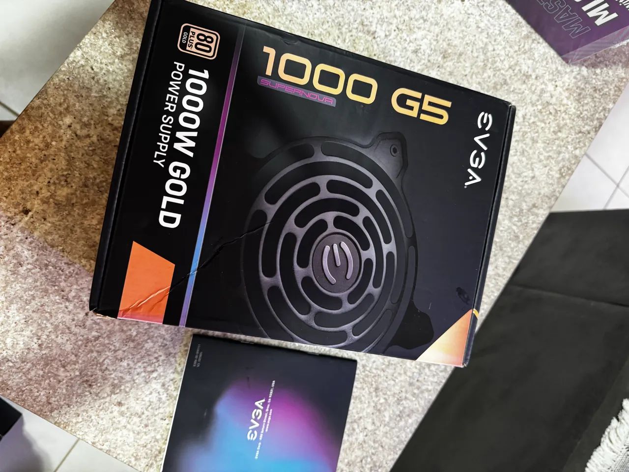 FONTE 1000W GOLD EVGA G5 FULL MODULAR  - Foto 4