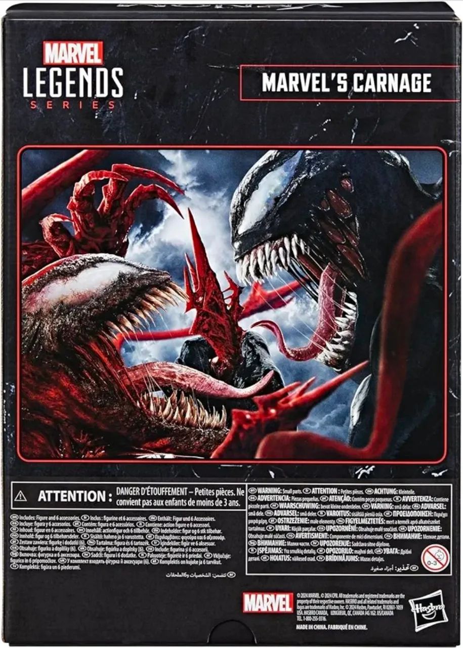 Marvel Legends Carnificina de Venom: Let There Be Carnage Deluxe