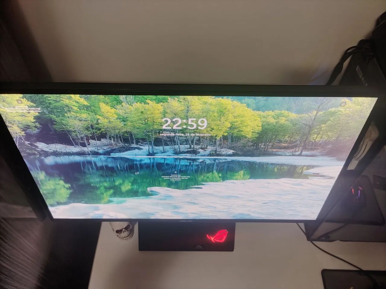 Monitor Asus 27' QHD IPS 165hz *Defeito* - Foto 2