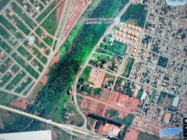 vendo área de 14.700 metros na Av. Nasri Siufi, marginal lagoa, - Foto 3