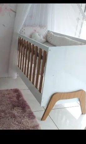 Berço Infantil Guti Branco  - Foto 4