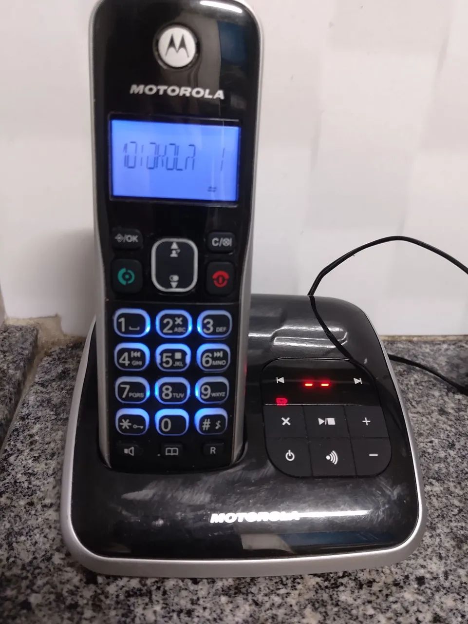 Telefone Sem fio Motorola ,( Pilha) - Foto 4