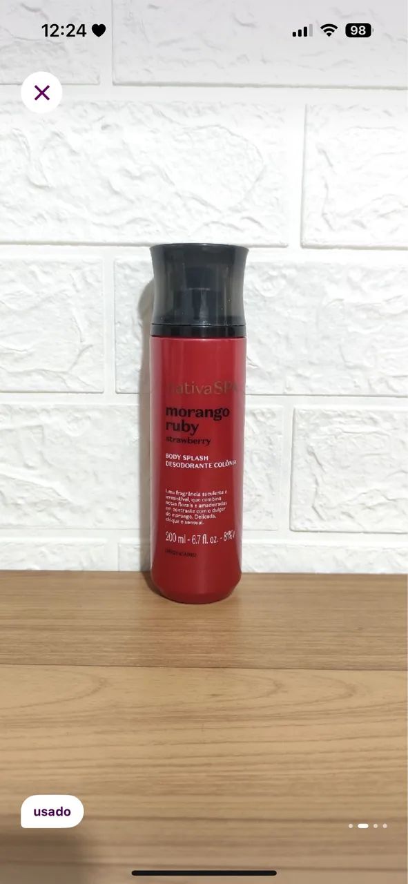 body splash morango ruby  - Foto 2
