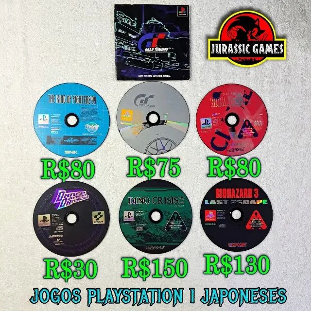 Jogos Playstation 1 Originais. PS1. Doom, Casper, Deathtrap, Resident Evil, King of fighte - Foto 2