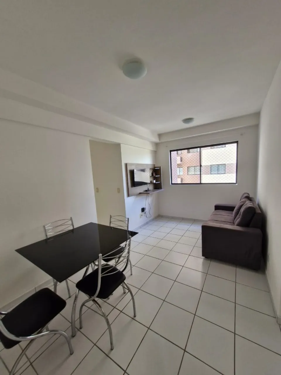 Apartamento mobiliado 2 quartos (1 suíte) com home office - Ecogarden Ponta Negra