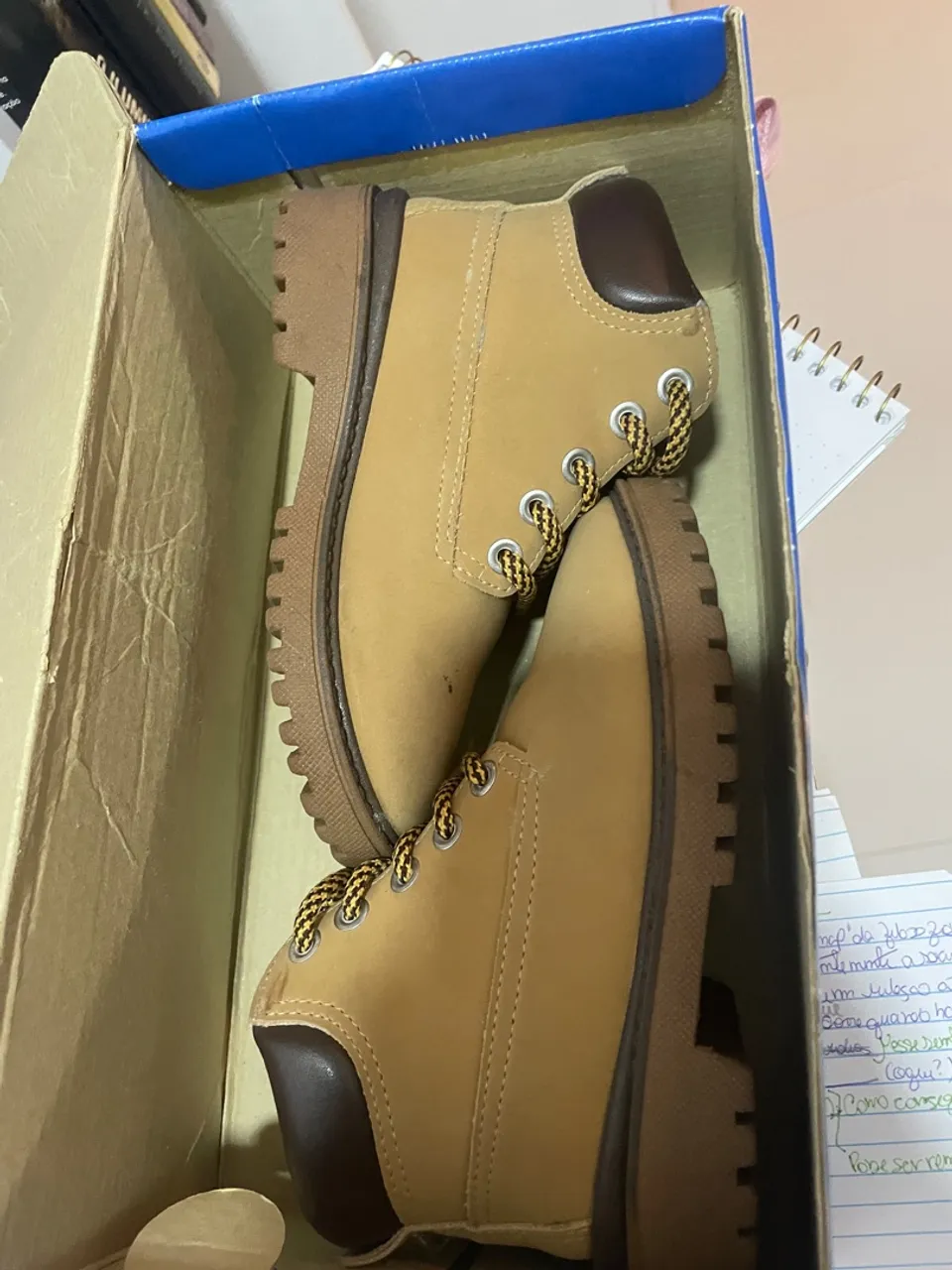 Botas de couro infantil Molekinho