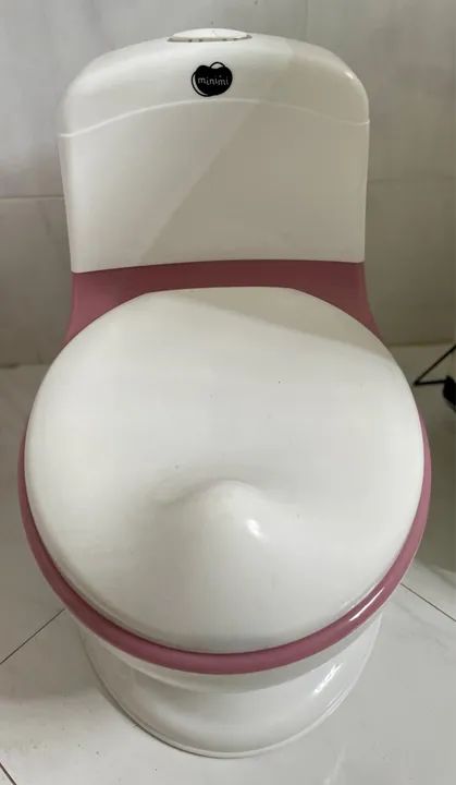 Troninho para Bebê - MiniMi - Rosa