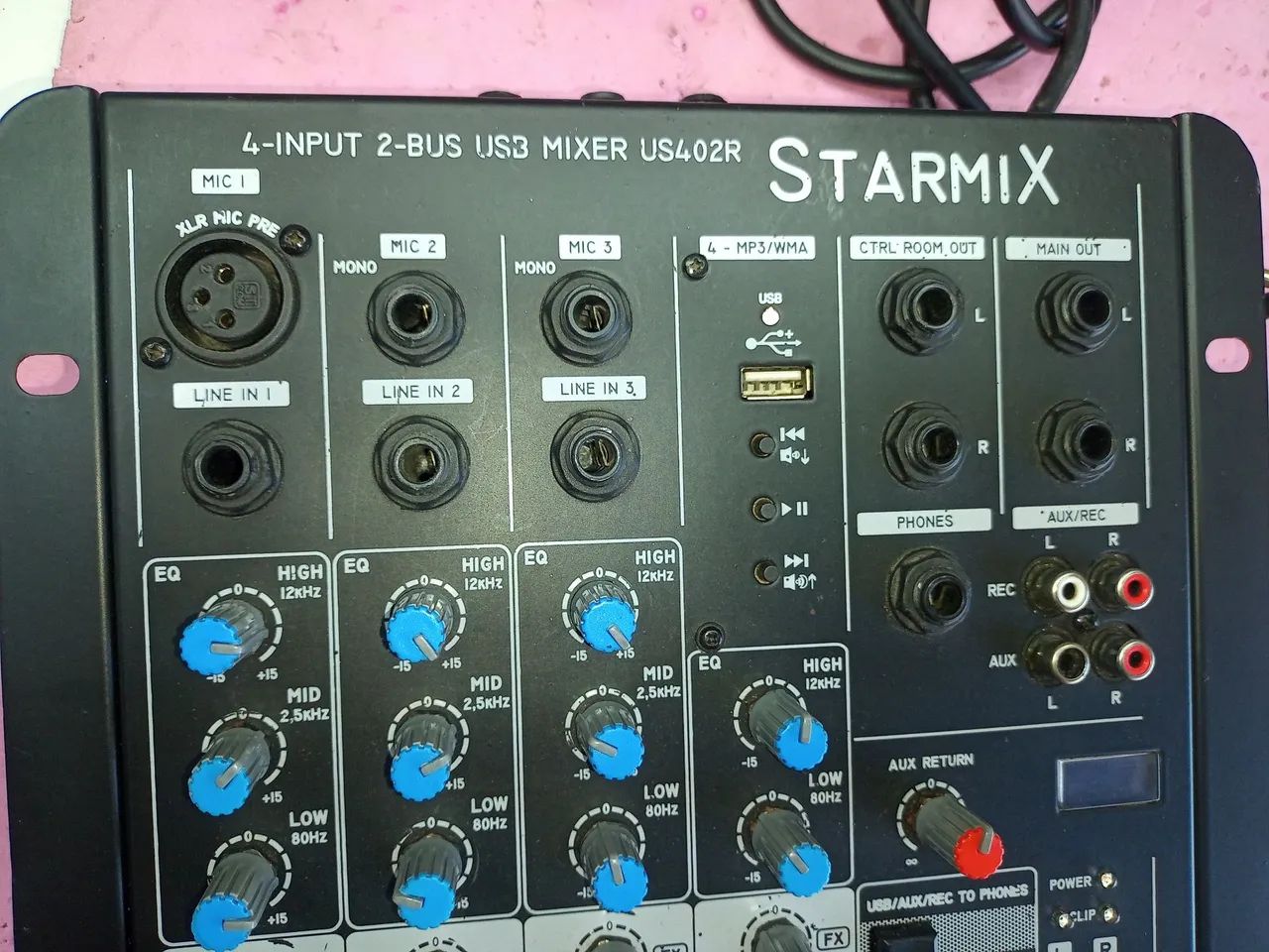 Mesa de som LL starmix com garantia  - Foto 4
