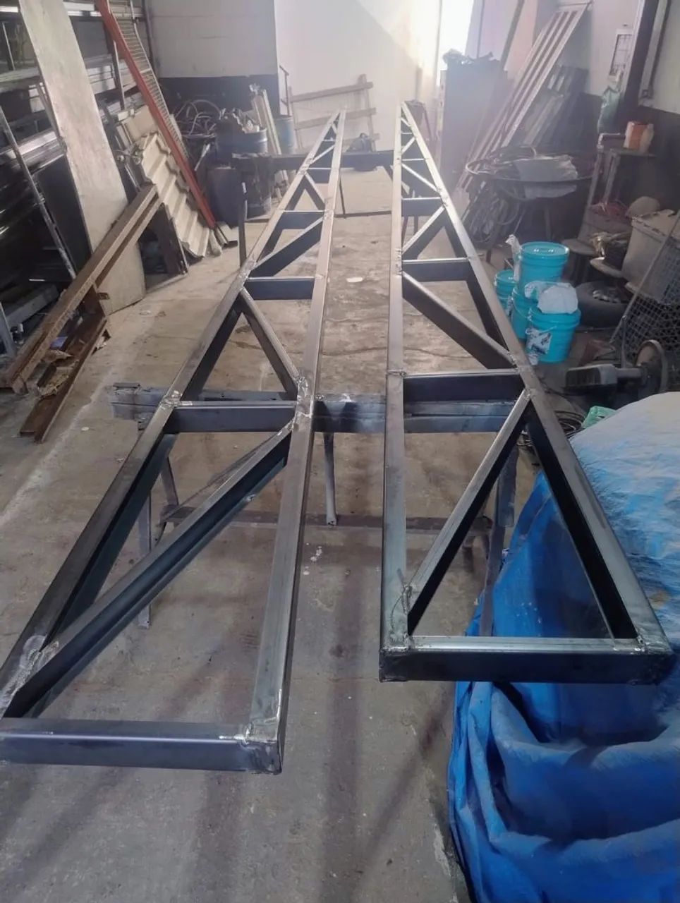 Estruturas metálicas para construção, telhados, treliças, mezaninos, etc - Foto 3
