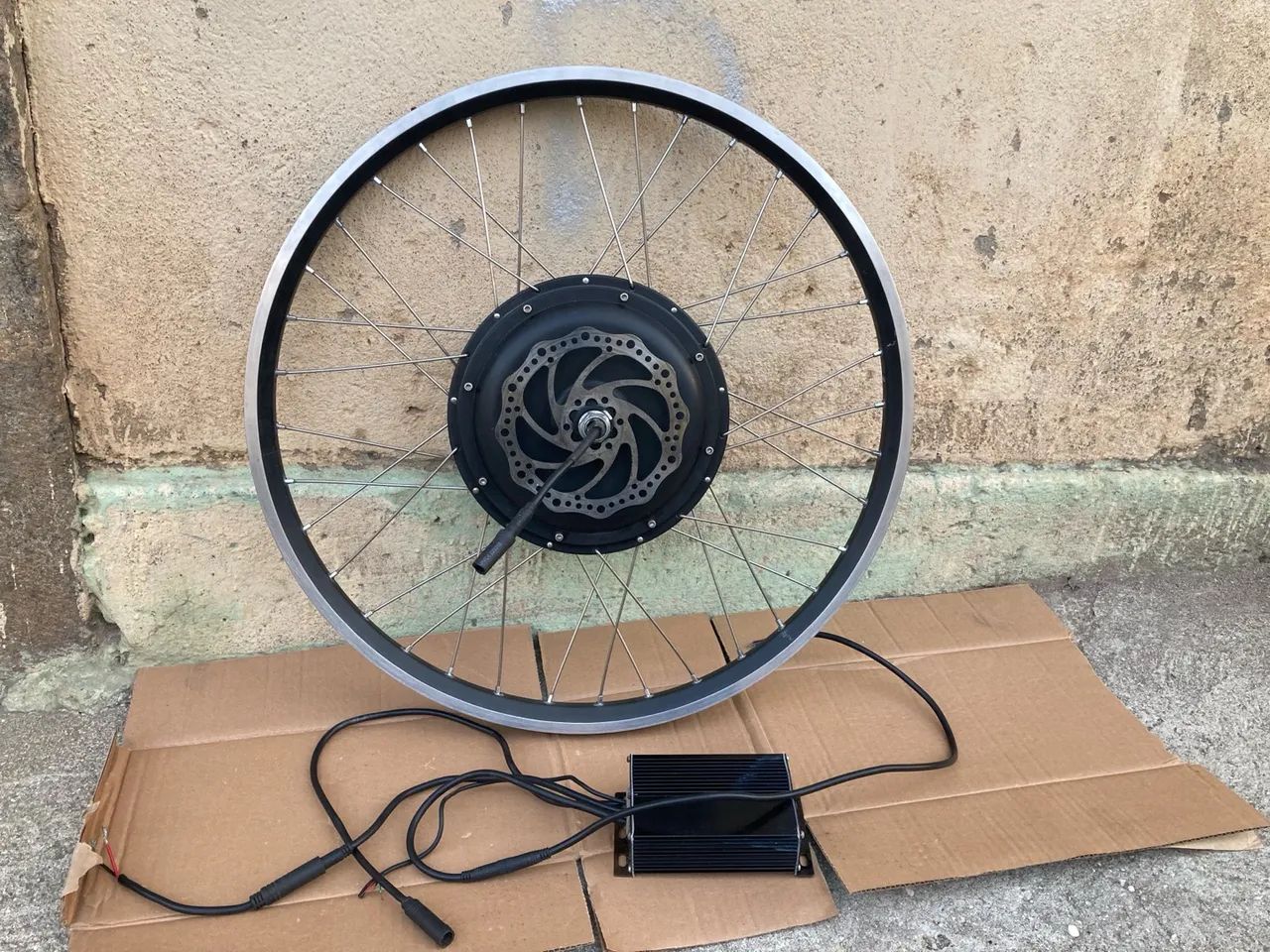 Roda para bicicleta elétrica com motor - Foto 2