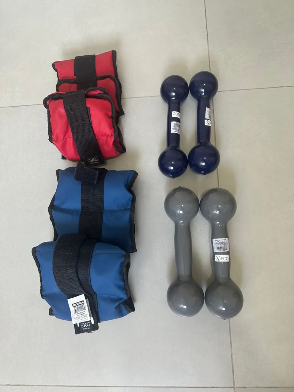 Kit halteres + caneleiras