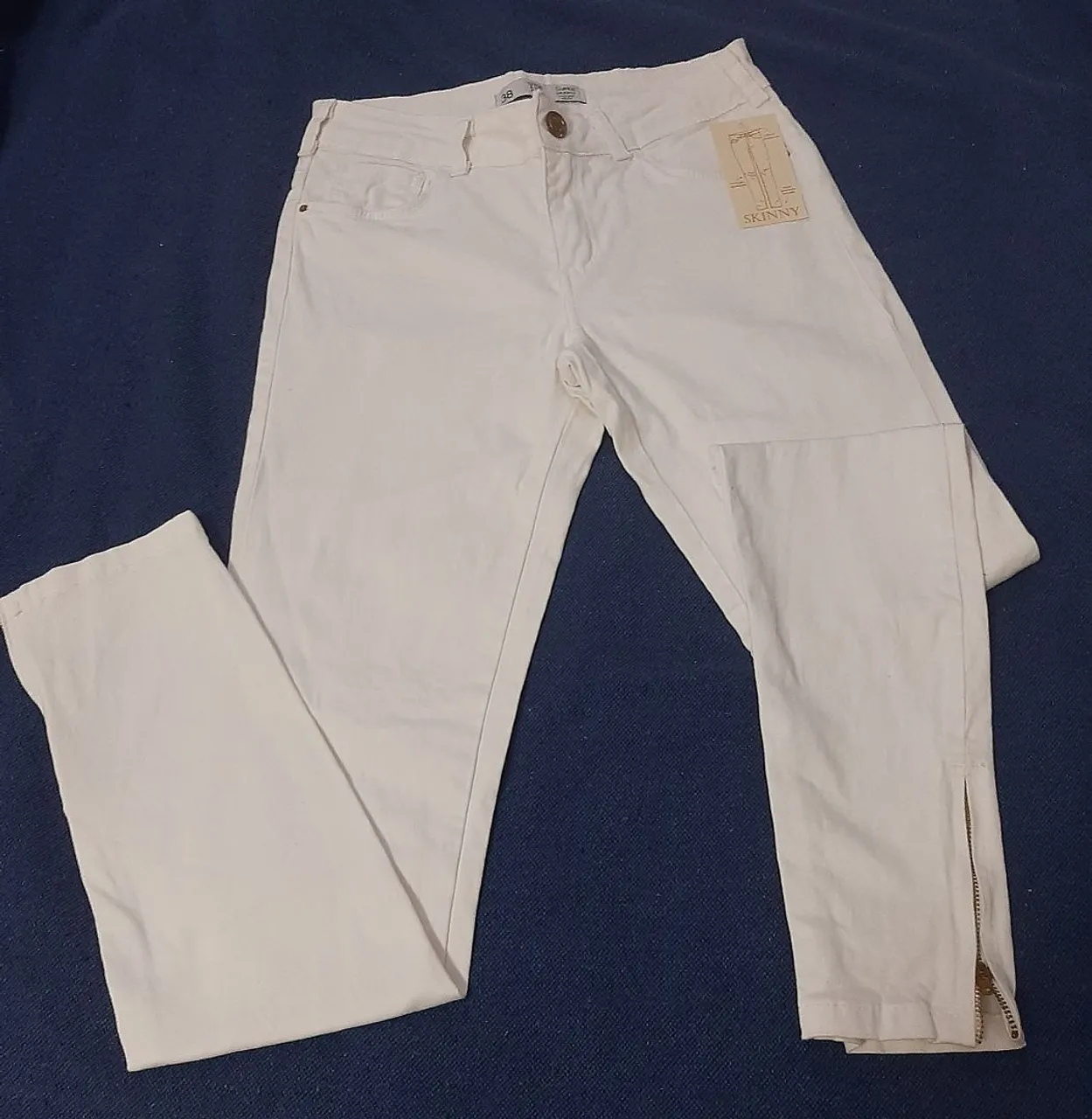 Calça Skinny Branca