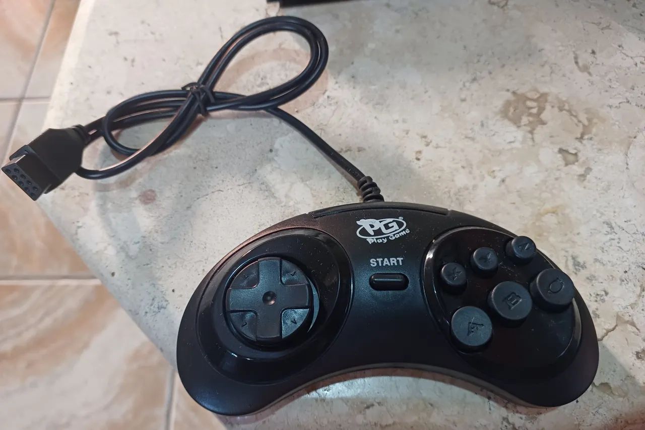 Controle 6 botões Mega Drive Paralelo - Foto 3