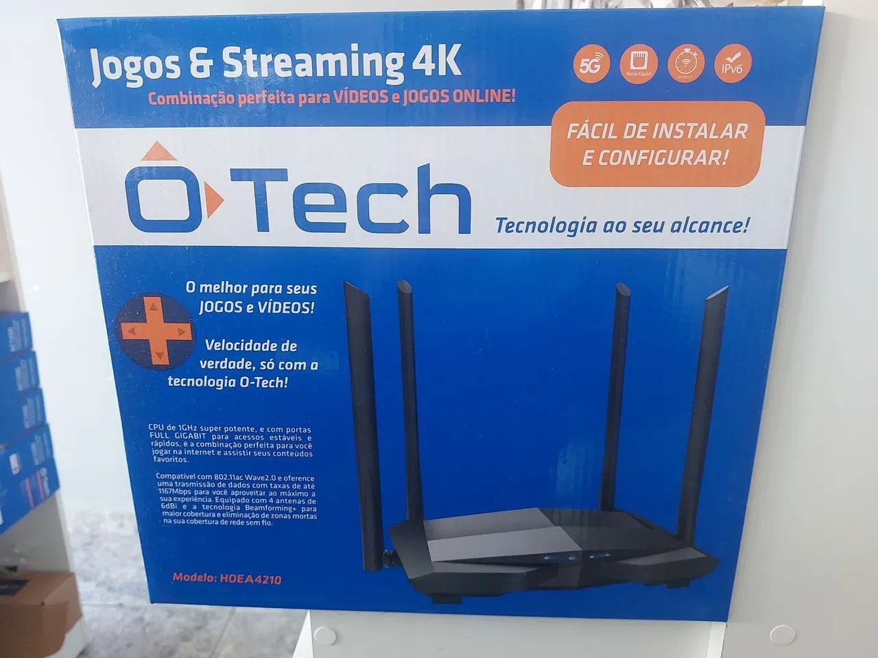 Roteadores pra jogos e streaming 4k