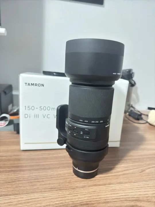 Lente Tamron 150-500mm Di III VC VXD para Câmeras Sony E-Mount