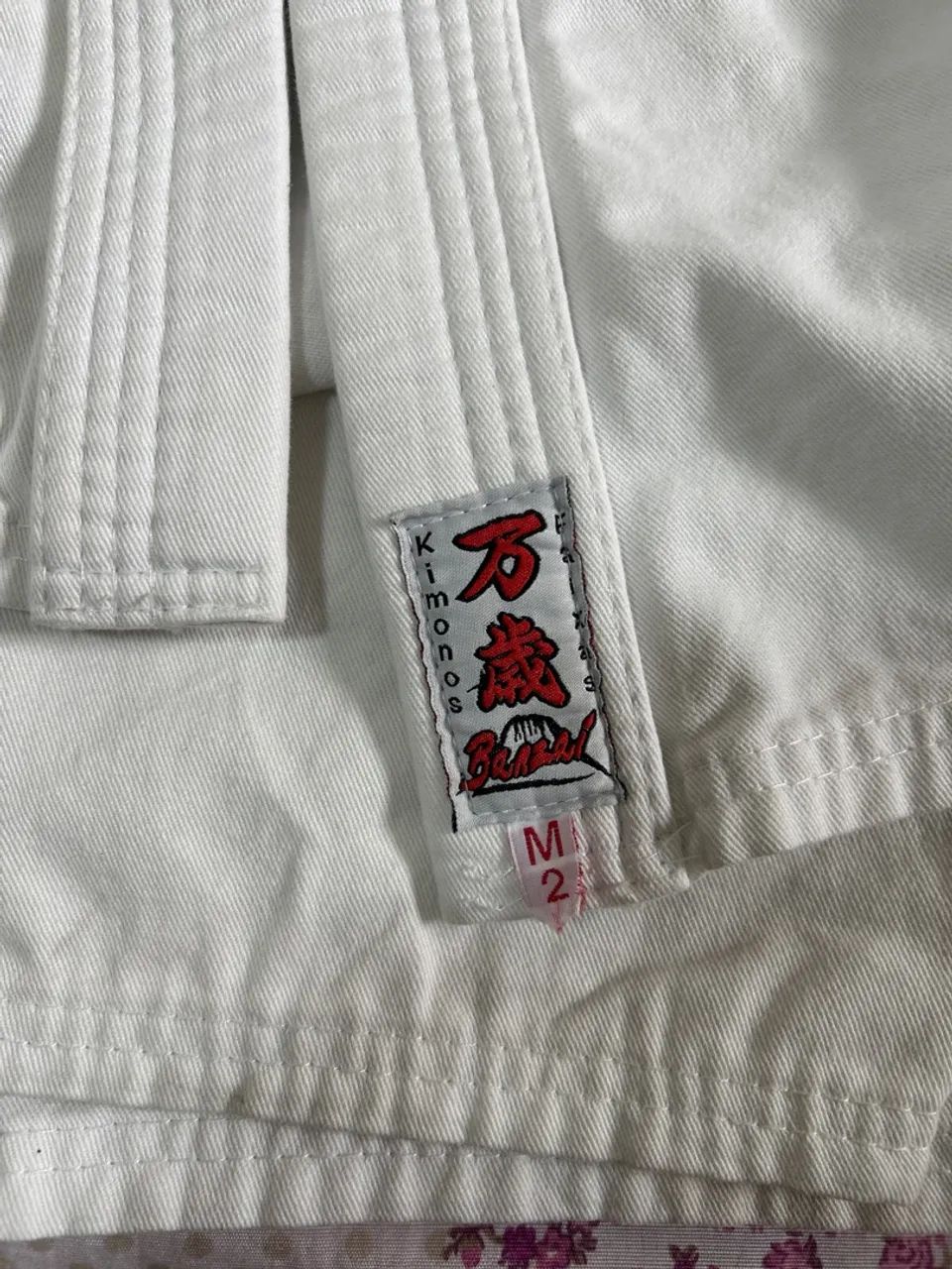 kimono infantil tamanho M2 usado - Foto 3