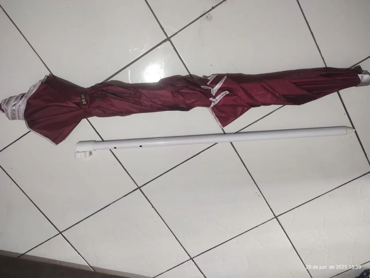 Vendo Por R$2900,00 ACEITO PROPOSTA Guarda-Sol Gigante 2,20 M Alum - Foto 5