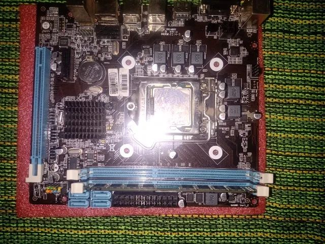 Kit Placa Mae, processador Core I5 1 Geração, Memoria RAM DDR 3 DE 4GB, TUDO FUNCIONANDO p