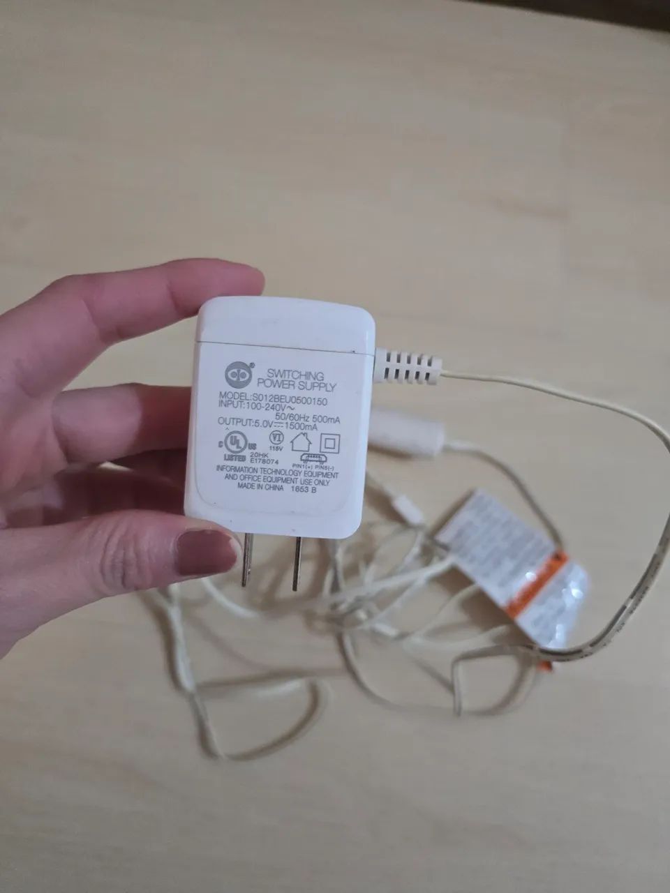 Fonte alimentação baba eletrônica Motorola original - Foto 2